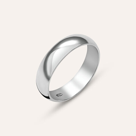 Anello Fedina Silver Collection Argento Rodiato - Fedine Unisex | Stroili