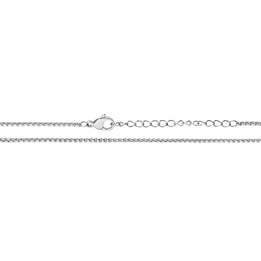 Collana Man Code Acciaio Cristallo - Collane Uomo | Stroili