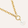Catenina Radiance Acciaio Dorato