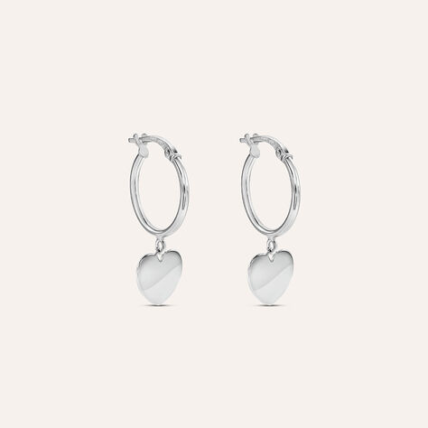 Orecchini A Cerchio Silver Collection Argento Rodiato - Orecchini a Cerchio Donna | Stroili