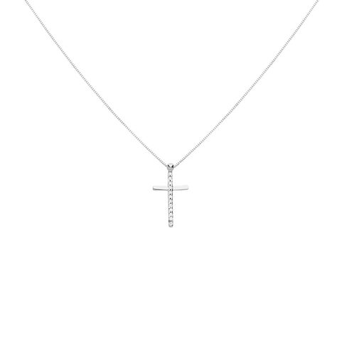 Collana Holy Oro Bianco Cubic Zirconia - Collane Donna | Stroili