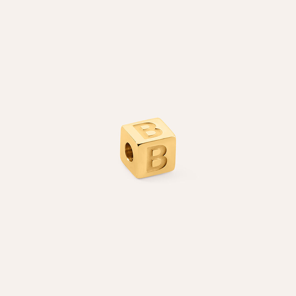 Bead Essential Code Acciaio Dorato