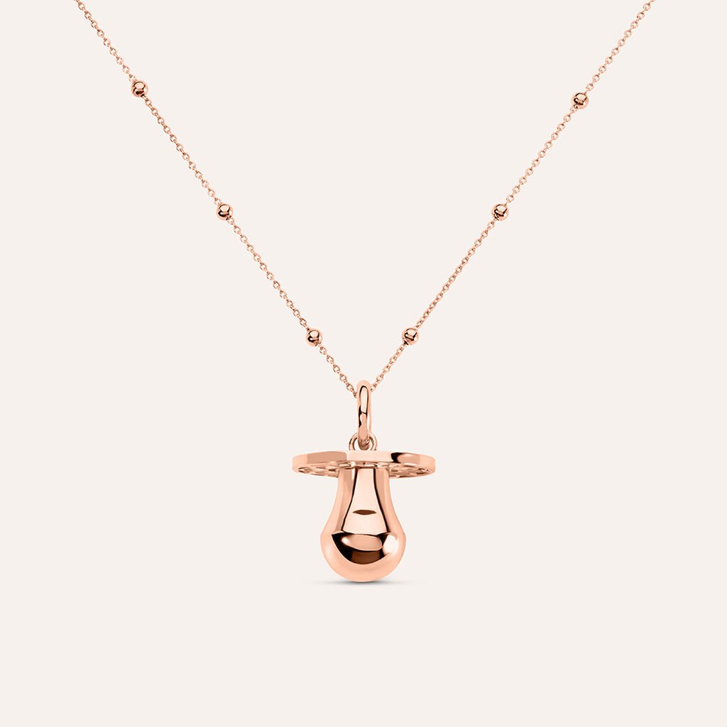 Collana Chiama Angeli Sunrise Acciaio Rosa