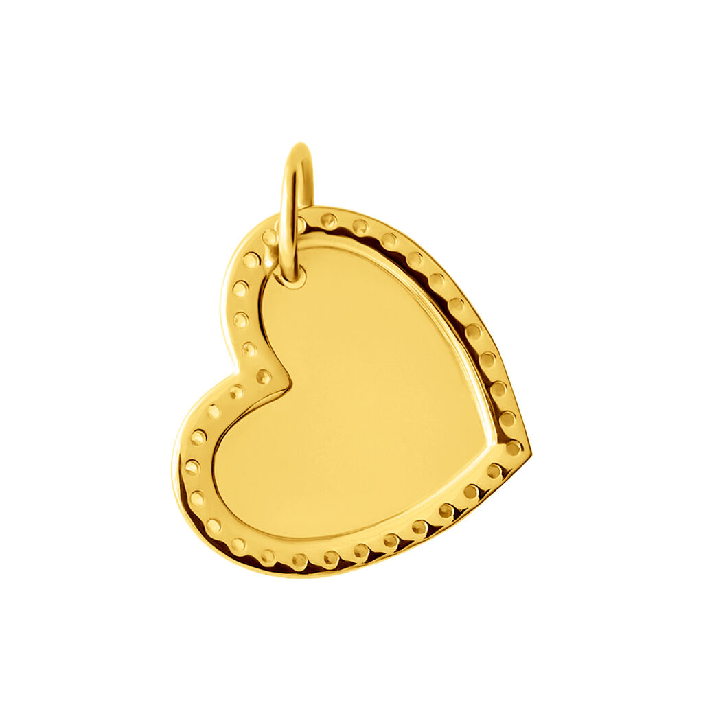 Pendente Poème Oro Giallo Cubic Zirconia - Ciondoli con Incisione Donna | Stroili