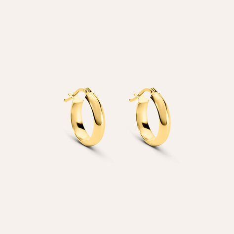Orecchini A Cerchio Toujours Oro Giallo - Orecchini a Cerchio Donna | Stroili