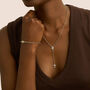 Bracciale Rosario Silver Collection Argento Rodiato Cubic Zirconia