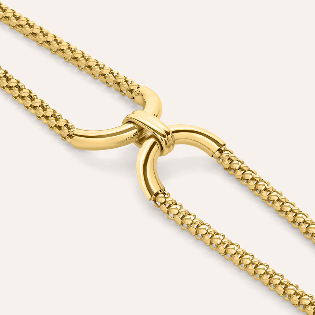 Bracciale Catena Gold Essence Oro Giallo - Bracciali Donna | Stroili