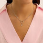 Pendente Love Beats Argento Rodiato