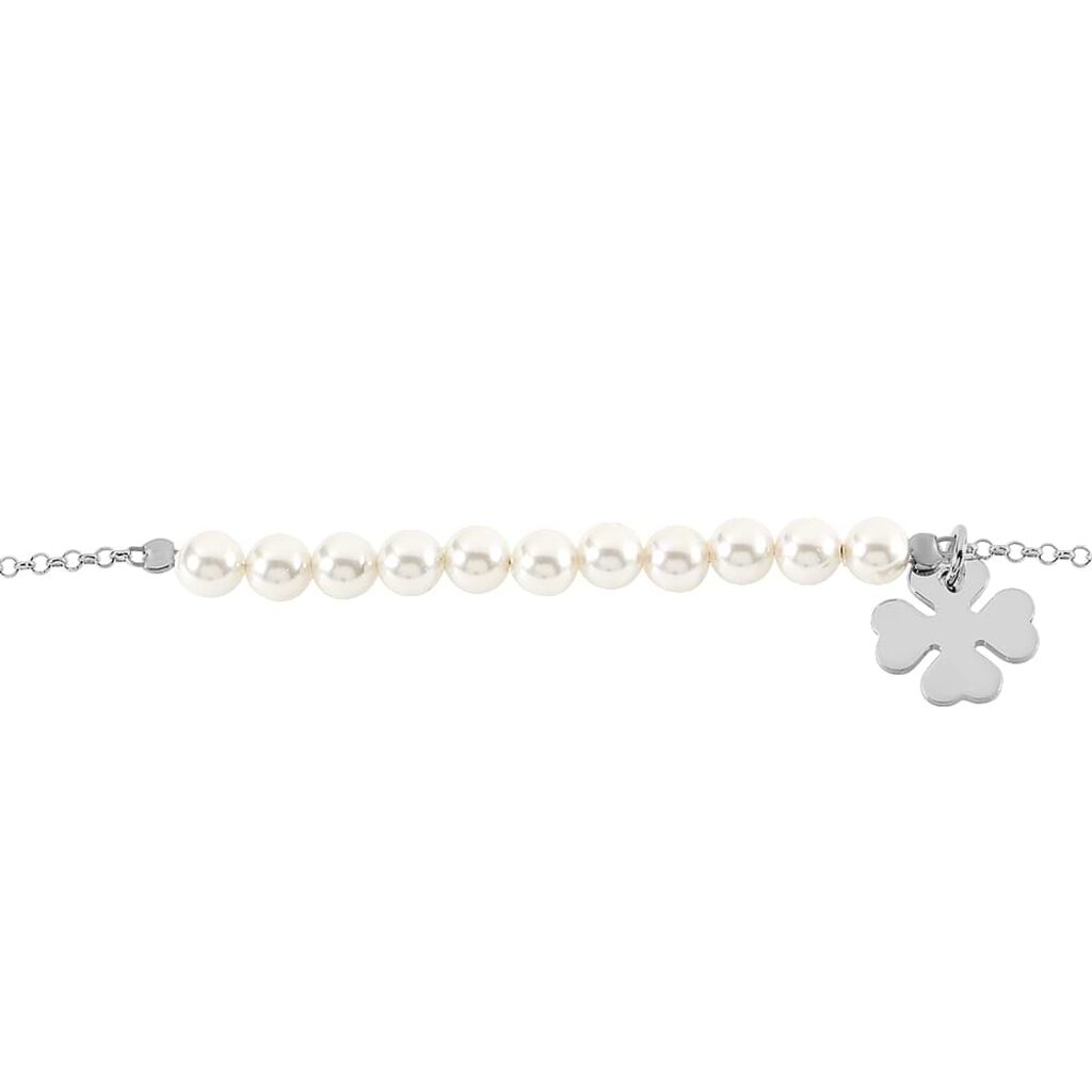 Bracciale Silver Pearls Argento Rodiato Perla sintentica - Bracciali Donna | Stroili
