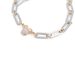 Bracciale Mickey Mouse & Friends Acciaio Bicolore Bianco / Rosa Cristallo - Bracciali Donna | Stroili