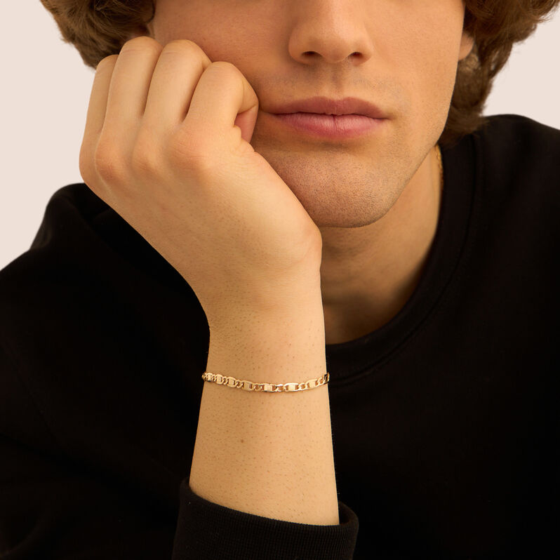 Bracciale Catena L'homme Or Oro Giallo - Bracciali Uomo | Stroili