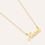 Collana Noemi Gold Names Oro Giallo
