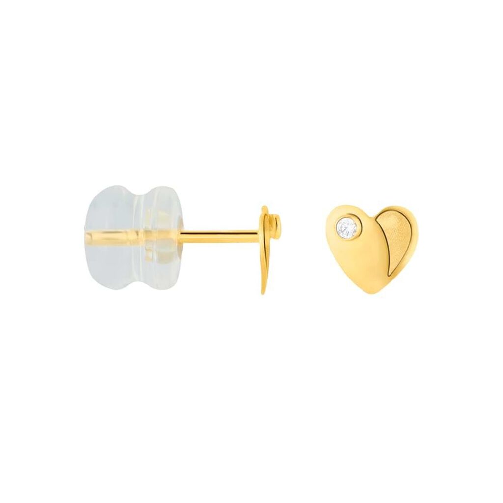 Orecchini Lobo Bon Ton Oro Giallo Cubic Zirconia - Orecchini a Lobo Donna | Stroili