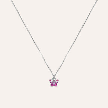 Collana Silver Baby Argento Rodiato Cristallo