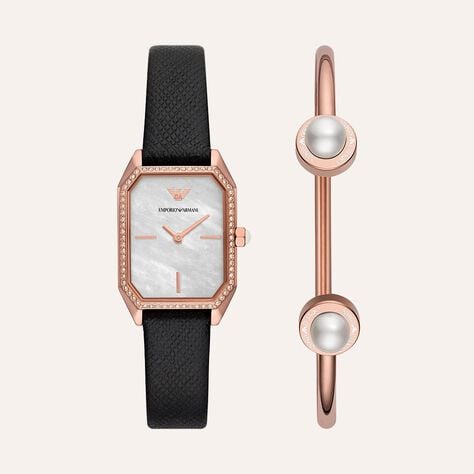 Combo Orologio Al Quarzo Emporio Armani Ar80068set - Orologi solo Tempo Donna | Stroili