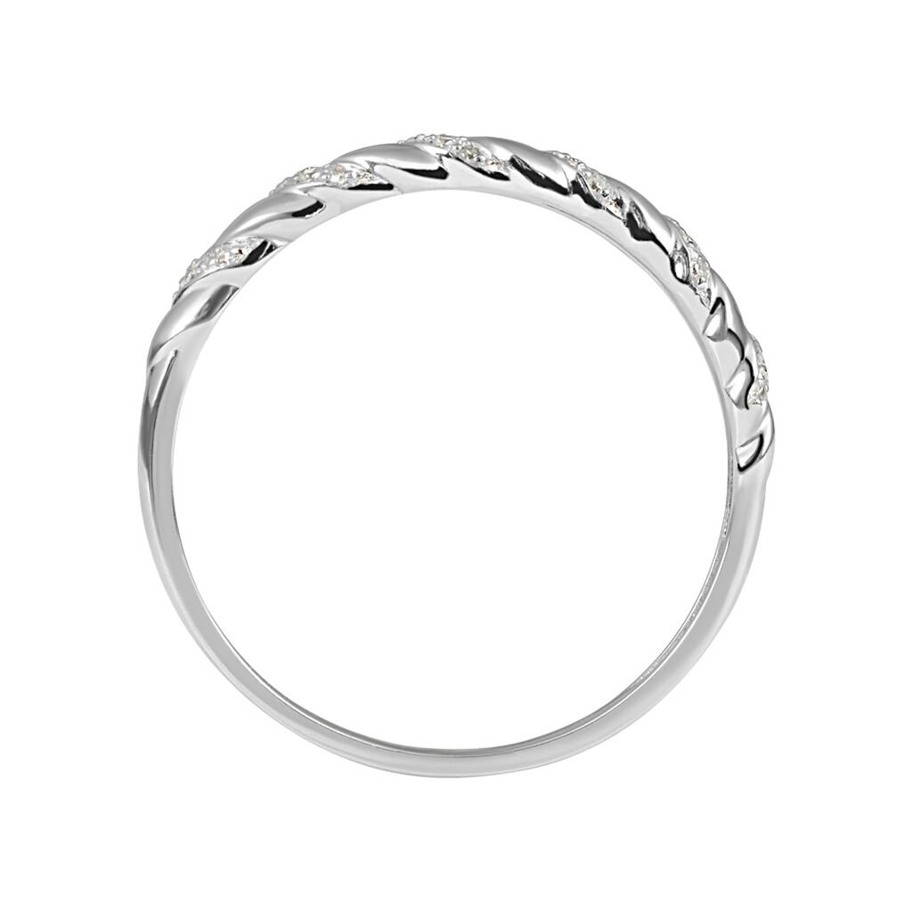 Anello Fantasia Sophia Oro Bianco Diamante - Anelli con Pietre Donna | Stroili