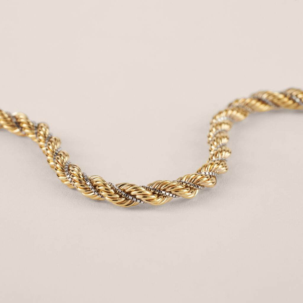 Bracciale Catena Colette Oro Bicolore - Bracciali Donna | Stroili