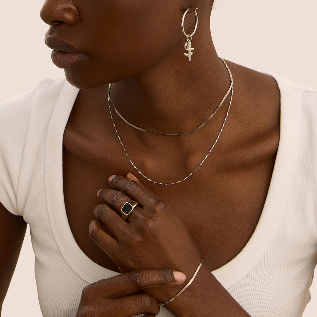 Catenina Silver Collection Argento Rodiato