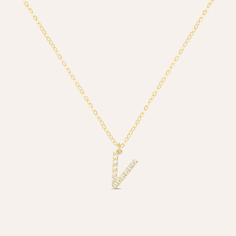 Collana Claire Oro Giallo Cubic Zirconia - Collane Donna | Stroili