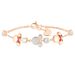 Bracciale Mickey Mouse & Friends Acciaio Rosa Cristallo - Bracciali Donna | Stroili