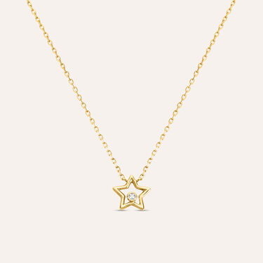 Collana Mon Petit Oro Bicolore Diamante