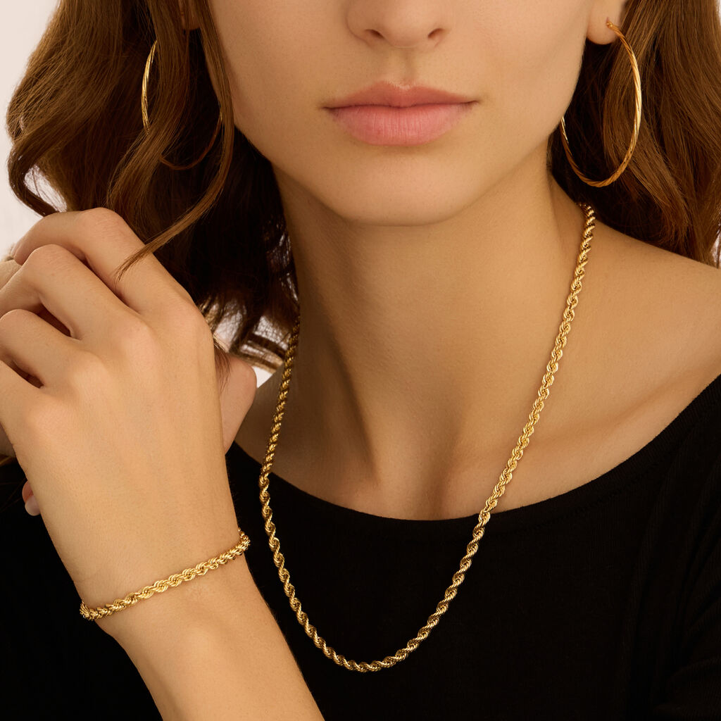 Bracciale Catena L'homme Or Oro Giallo