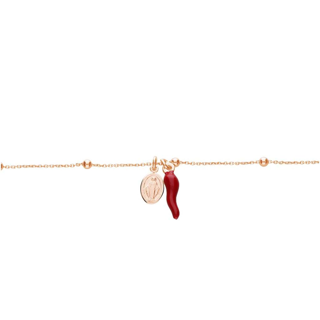 Bracciale Rosario Silver Soul Argento Rosa - Bracciali con Rosario Donna | Stroili