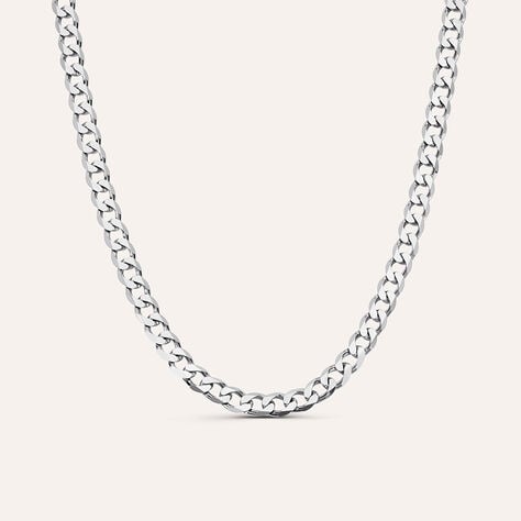 Catena Gentleman Argento Rodiato - Collane Catena Uomo | Stroili