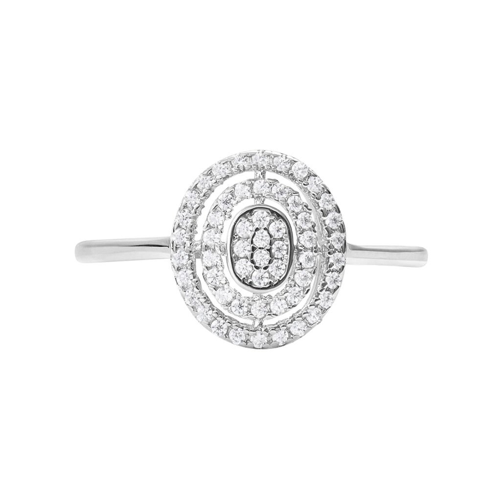 Anello Fantasia Silver Shine Argento Rodiato Cubic Zirconia - Anelli con Pietre Donna | Stroili