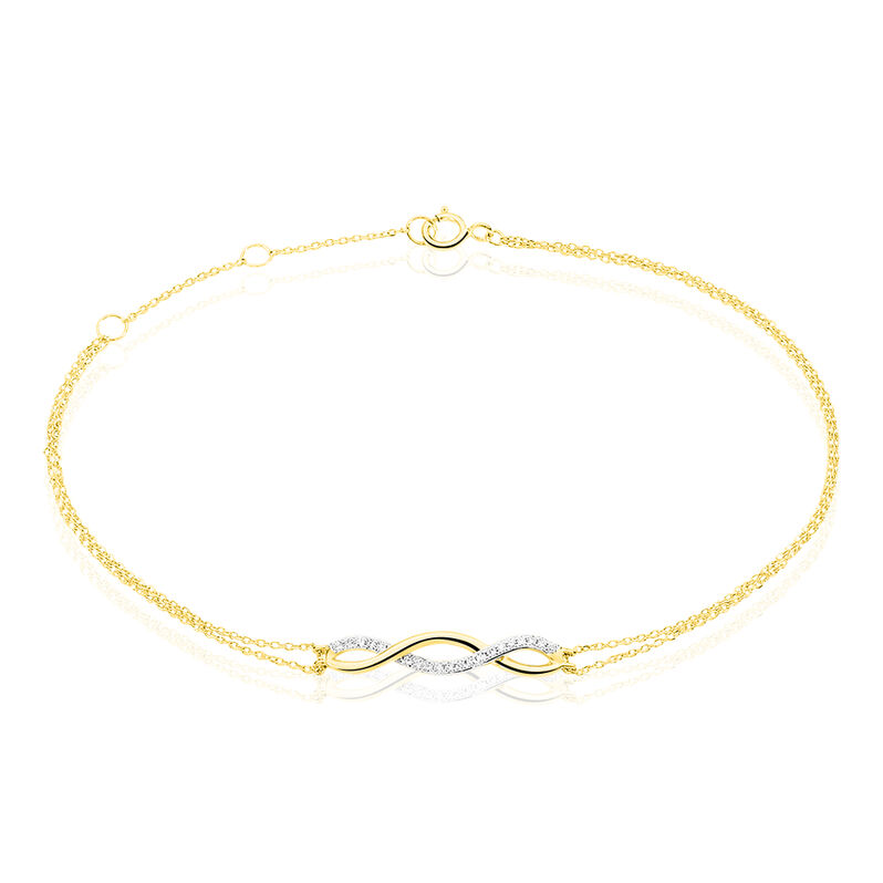 Bracciale Sophia Oro Giallo Diamante - Bracciali Donna | Stroili