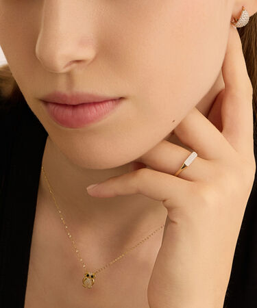 Collana Claire Oro Giallo Cubic Zirconia