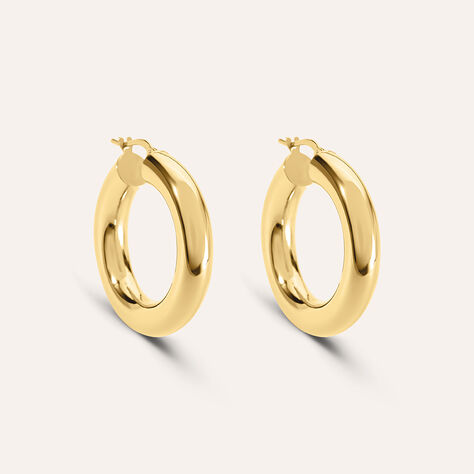 Orecchini A Cerchio Toujours Oro Giallo - Orecchini a Cerchio Donna | Stroili