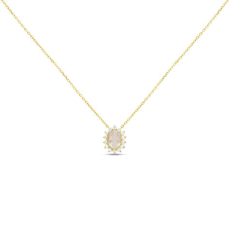 Collana Amélie Oro Giallo Quarzo Cubic Zirconia - Collane Donna | Stroili