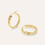 Orecchini A Cerchio Isabelle Oro Giallo