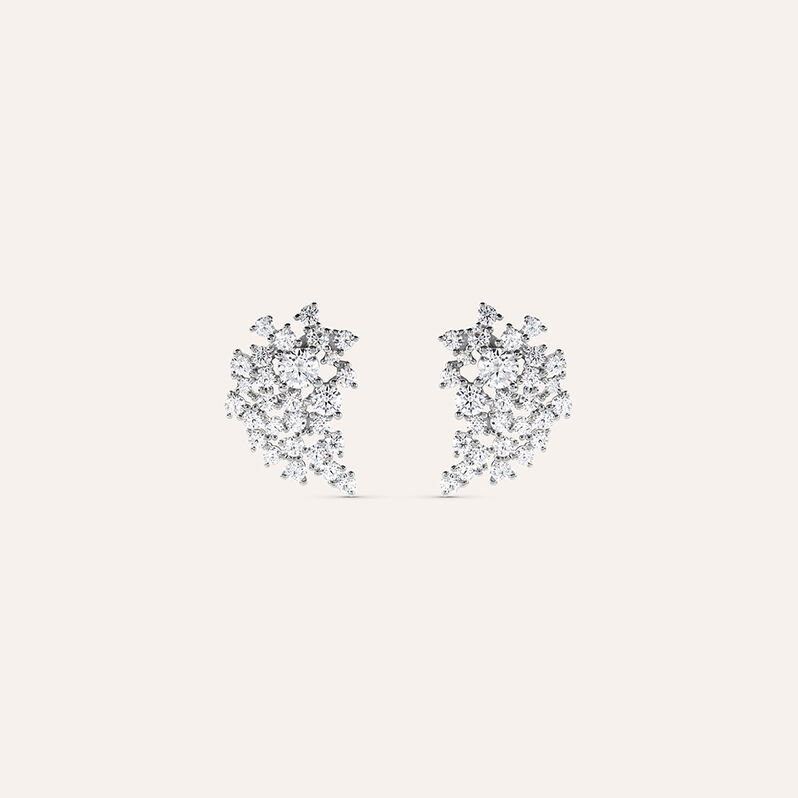 Orecchini Lobo Climber Red Carpet Argento Rodiato Cubic Zirconia - Orecchini a Lobo Donna | Stroili