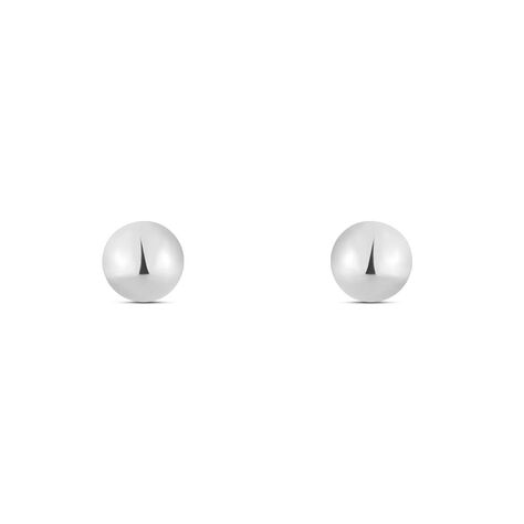 Orecchini Lobo Bon Ton Oro Bianco - Orecchini a Lobo Donna | Stroili