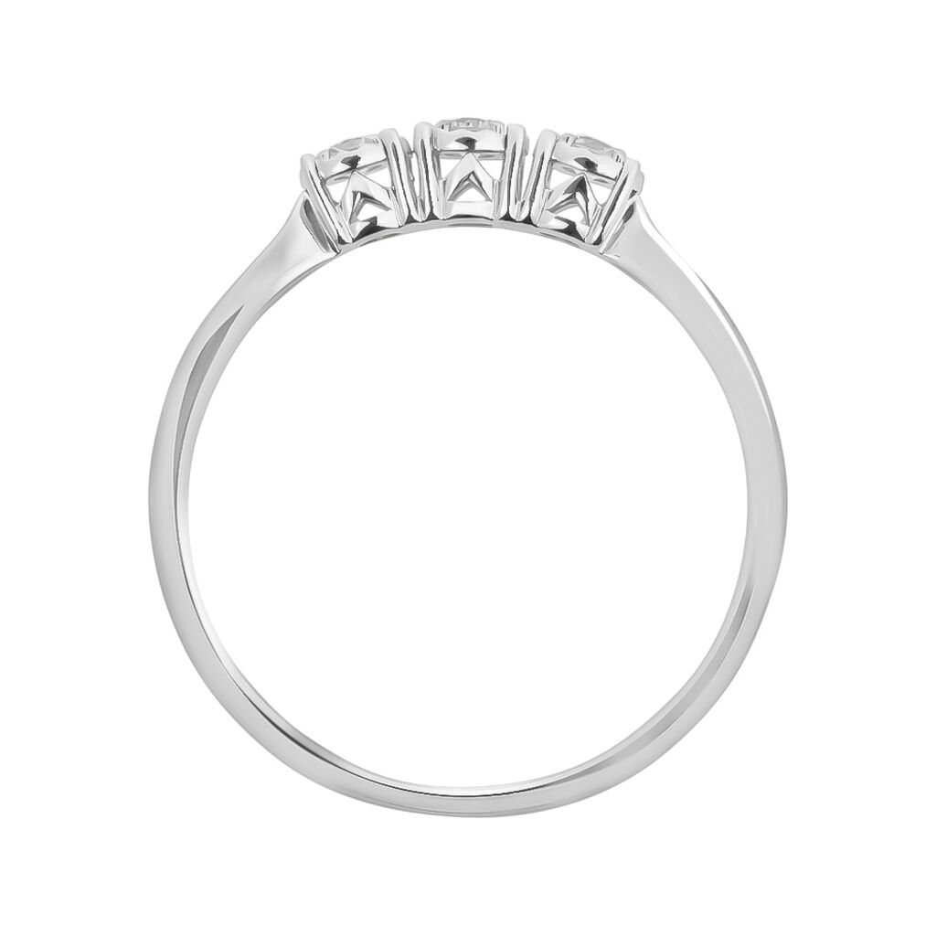 Anello Trilogy Diamotion Oro Bianco Diamante - Anelli con Pietre Donna | Stroili