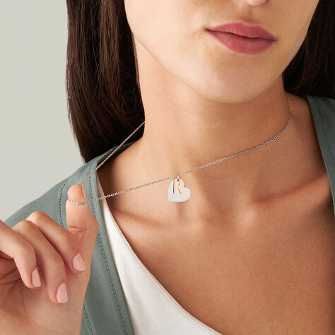Collana Lady Chic Acciaio Bicolore Bianco / Rosa - Collane Donna | Stroili