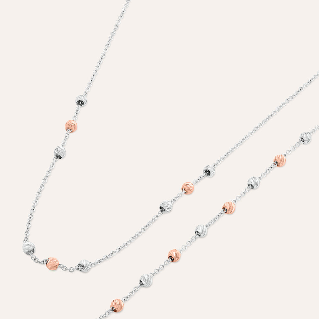 Collana Golden Lover Oro Bicolore - Collane Donna | Stroili
