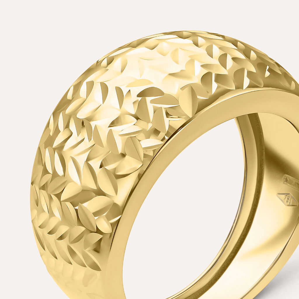 Anello Fascia Golden Lover Oro Giallo - Anelli 18 Carati Donna | Stroili