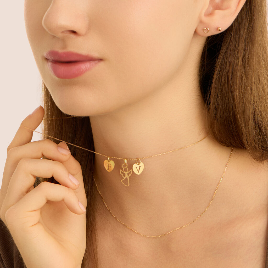 Orecchini Lobo Bon Ton Oro Giallo