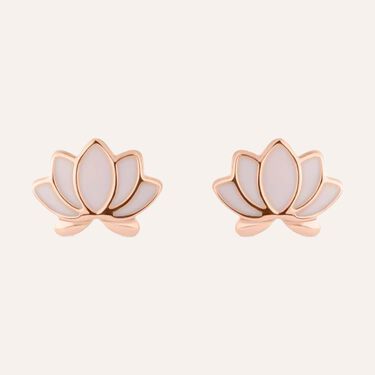 Orecchini Lobo Lady Sweet Acciaio Rosa