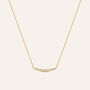 Collana Desideria Argento Nobile Dorato Cubic Zirconia