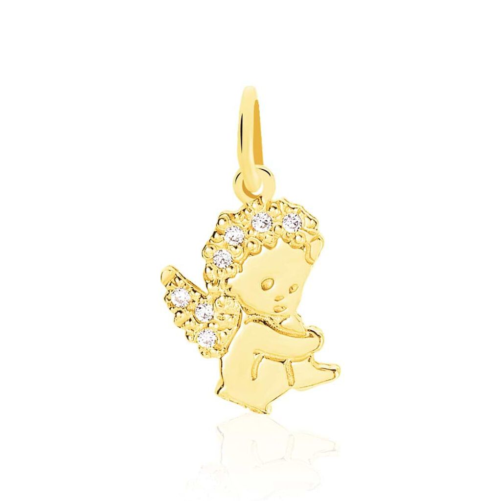 Pendente Holy Oro Giallo Cubic Zirconia
