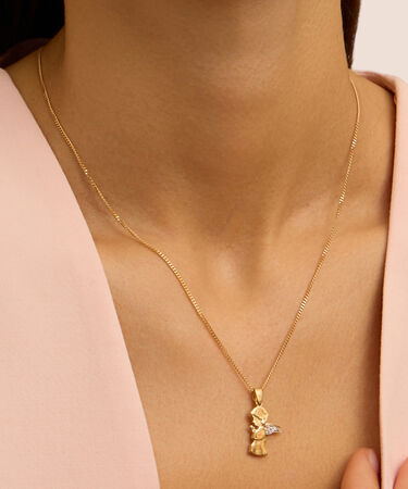 Pendente Holy Oro Bicolore Cubic Zirconia