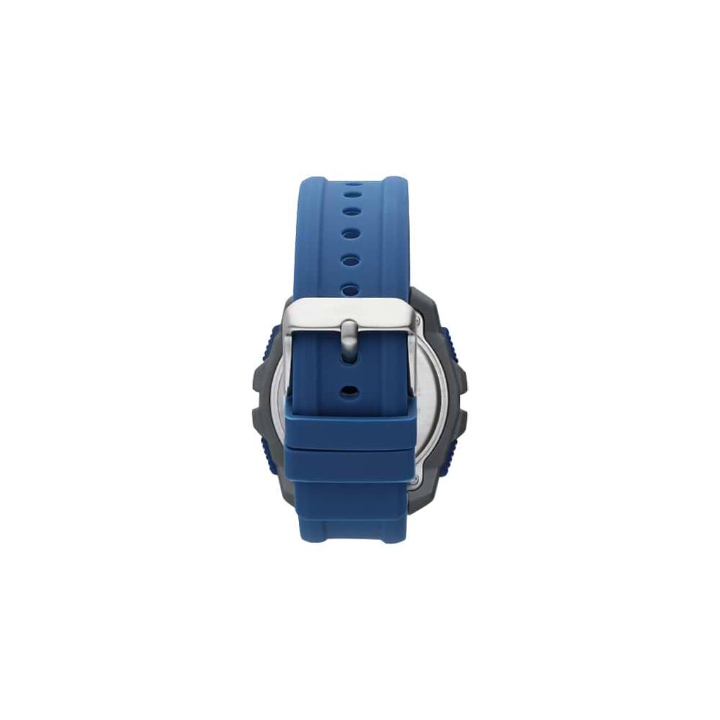 Boston Cronografo digitale in silicone blu e acciaio - Orologi per Prima Comunione Uomo | Stroili