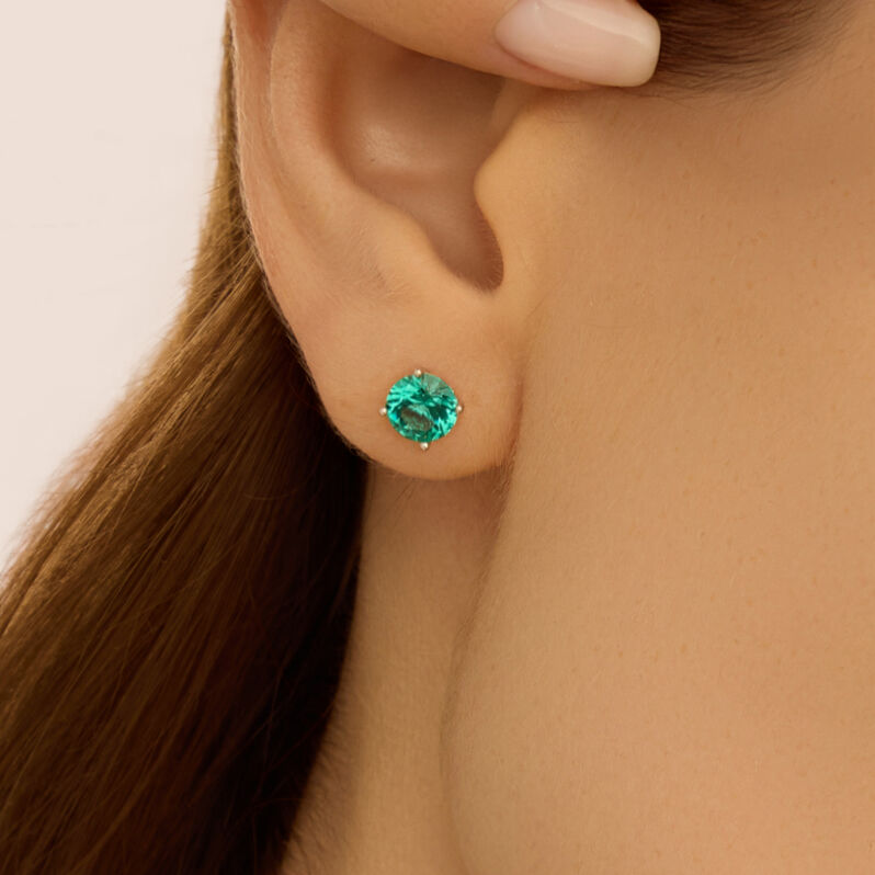 Orecchini Lobo Punto Luce Silver Rainbow Argento Rodiato Cubic Zirconia - Orecchini a Lobo Donna | Stroili