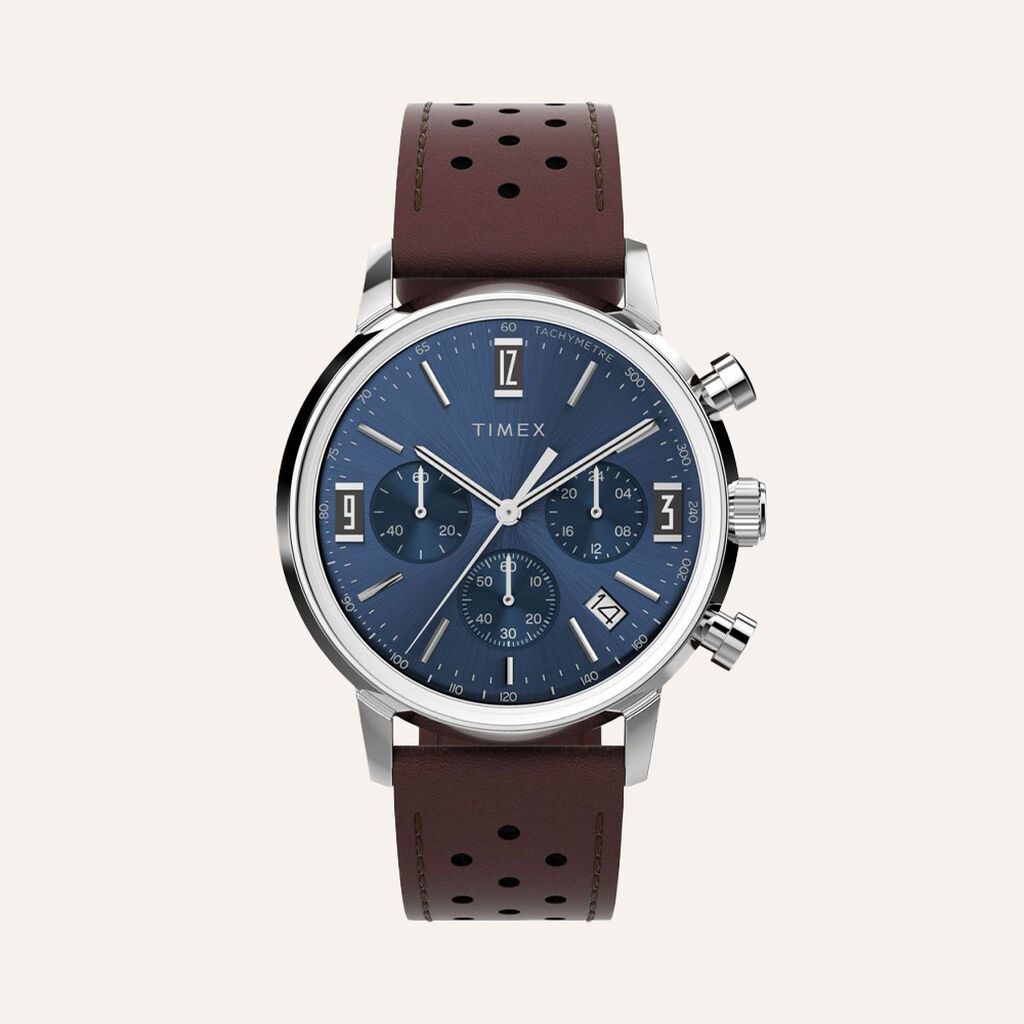 Orologio Al Quarzo Timex Marlin Quartz Chronograph Tw2w10200