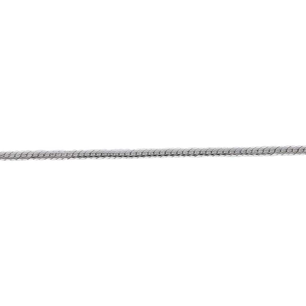 Bracciale Catena Colette Oro Bianco - Bracciali Donna | Stroili