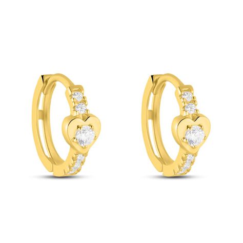 Orecchini A Cerchio Claire Oro Giallo Cubic Zirconia - Orecchini a Cerchio Donna | Stroili